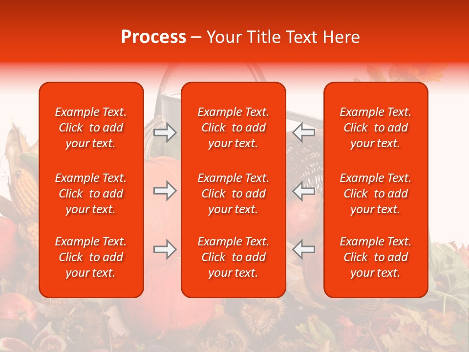 Ernte Birne Mais PowerPoint Template