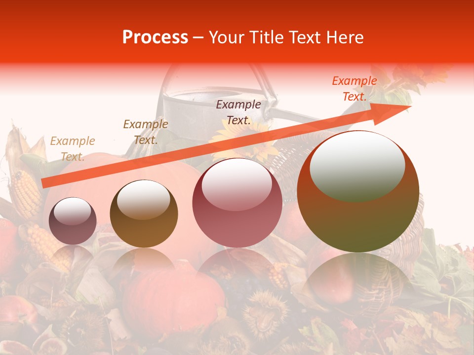 Ernte Birne Mais PowerPoint Template