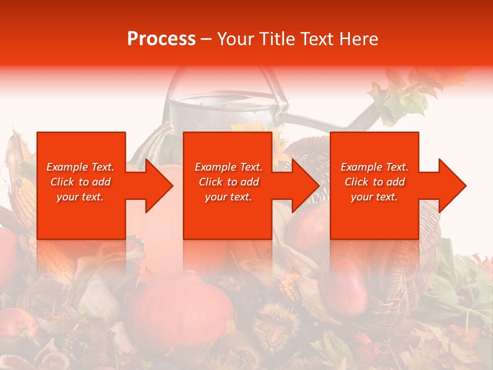Ernte Birne Mais PowerPoint Template