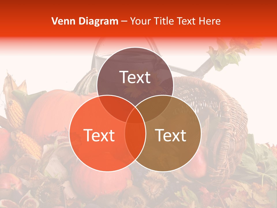 Ernte Birne Mais PowerPoint Template