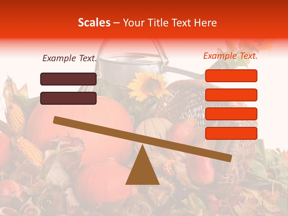 Ernte Birne Mais PowerPoint Template