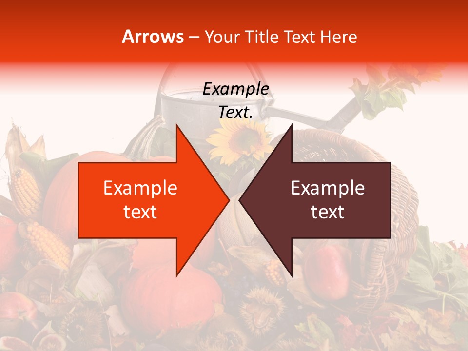 Ernte Birne Mais PowerPoint Template