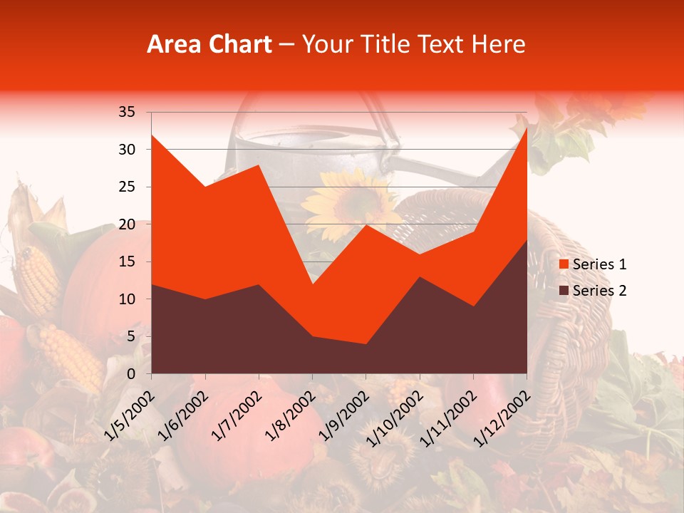 Ernte Birne Mais PowerPoint Template