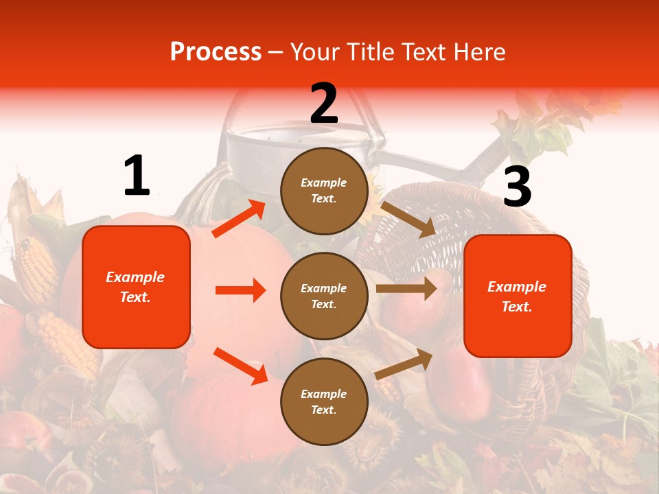 Ernte Birne Mais PowerPoint Template