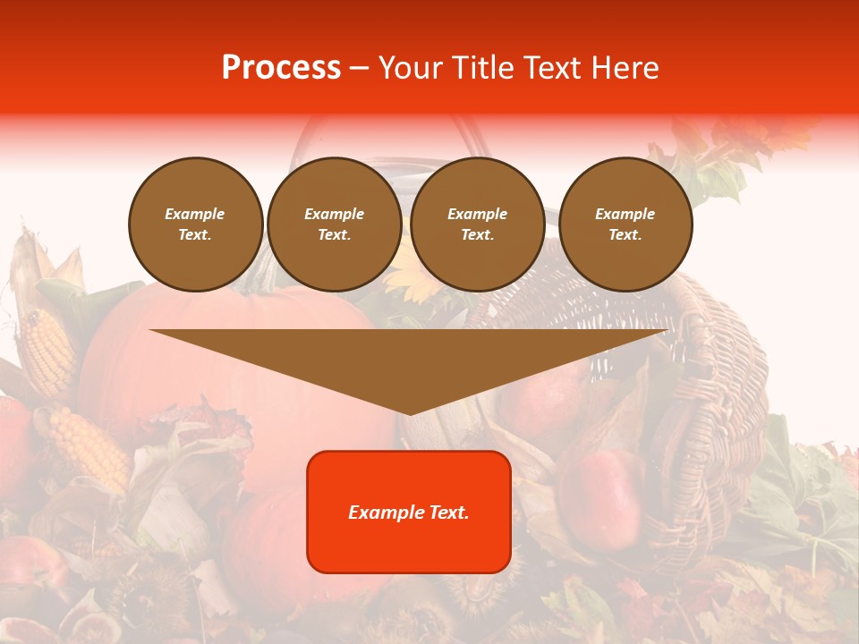 Ernte Birne Mais PowerPoint Template