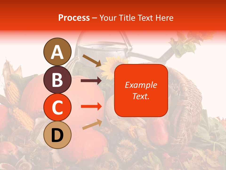 Ernte Birne Mais PowerPoint Template