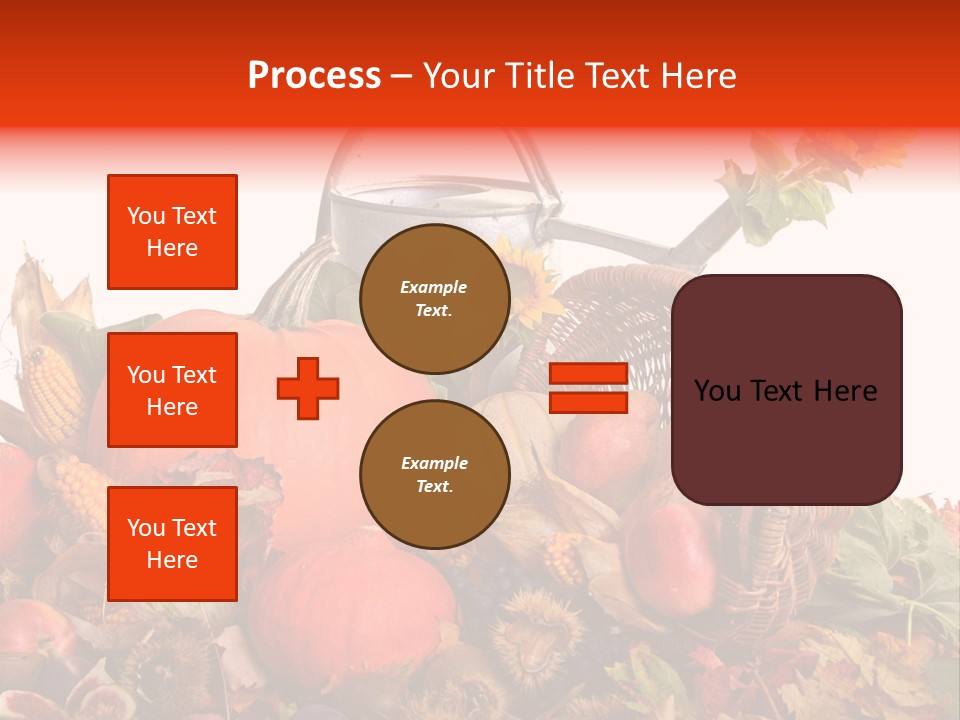 Ernte Birne Mais PowerPoint Template