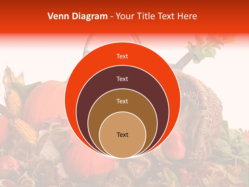 Ernte Birne Mais PowerPoint Template