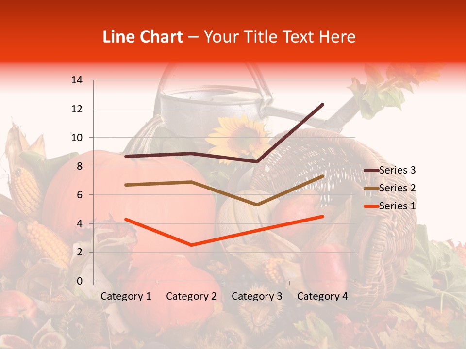 Ernte Birne Mais PowerPoint Template