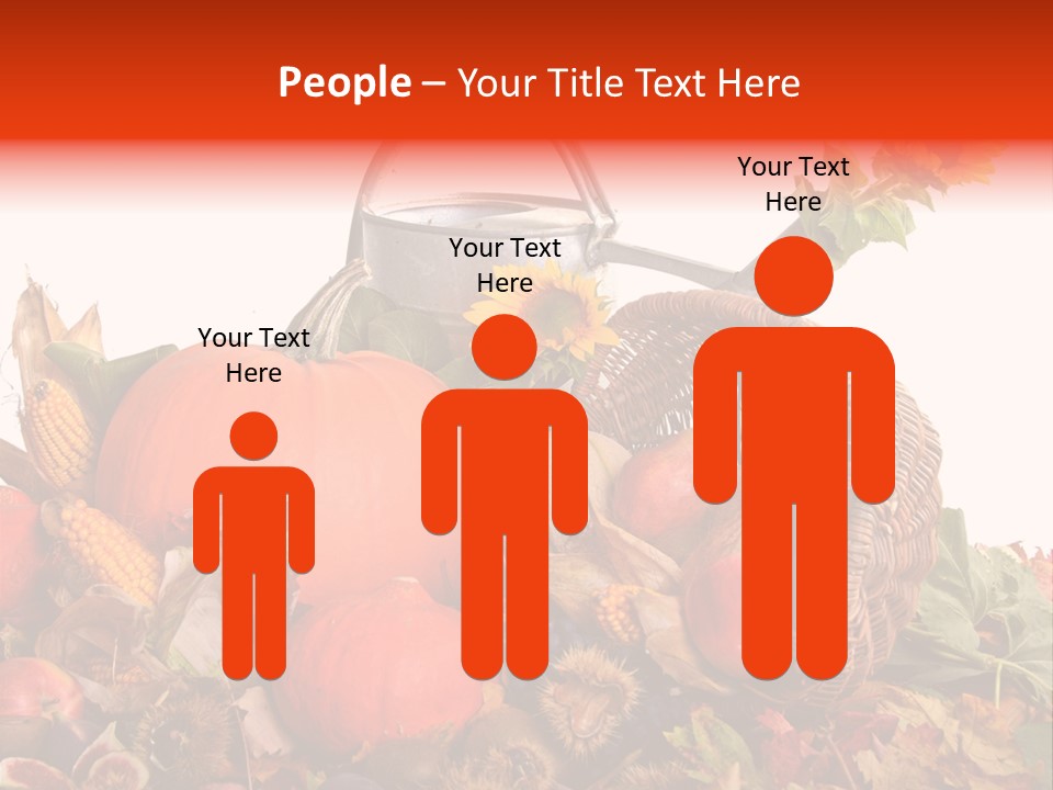 Ernte Birne Mais PowerPoint Template