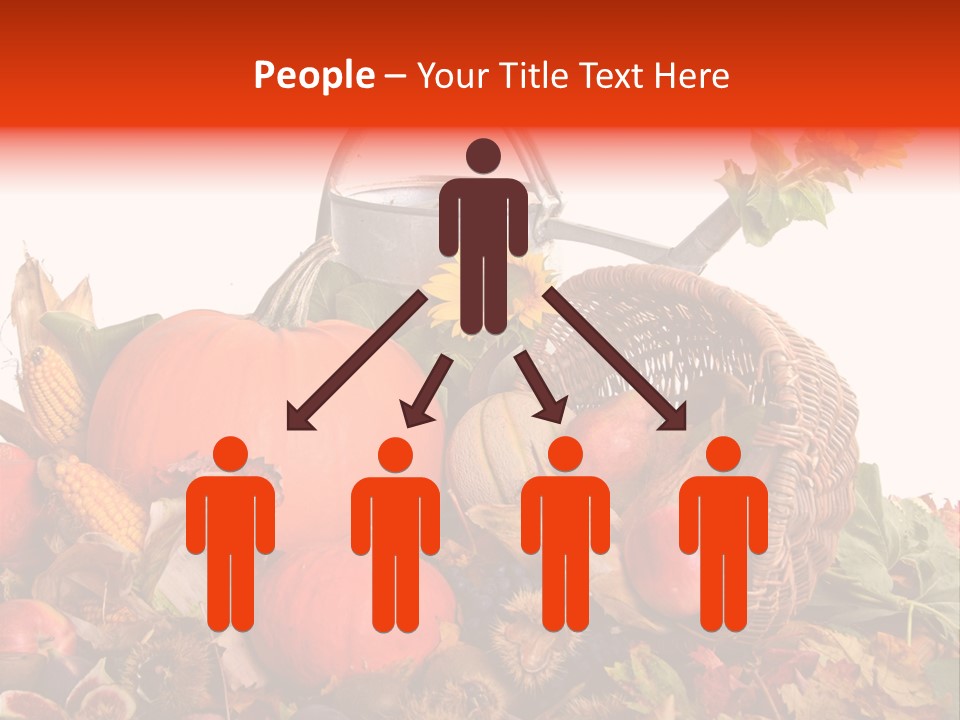 Ernte Birne Mais PowerPoint Template