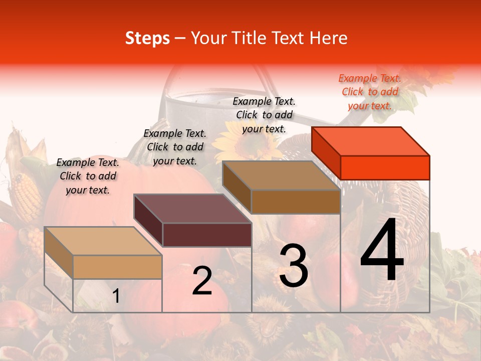 Ernte Birne Mais PowerPoint Template