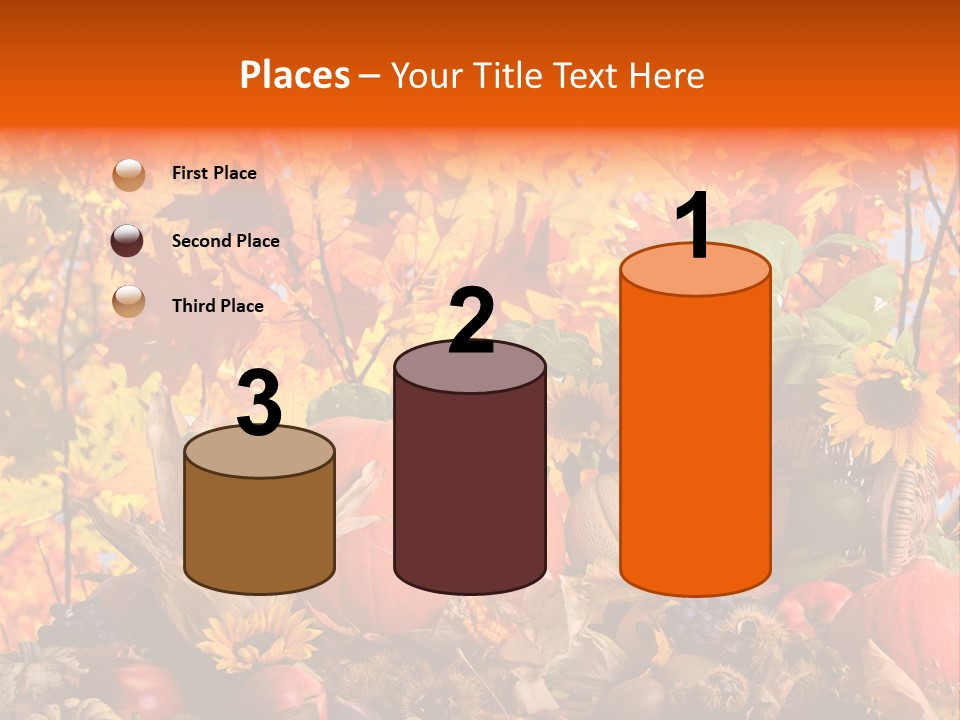 Vielfalt Erntedank Autumn PowerPoint Template