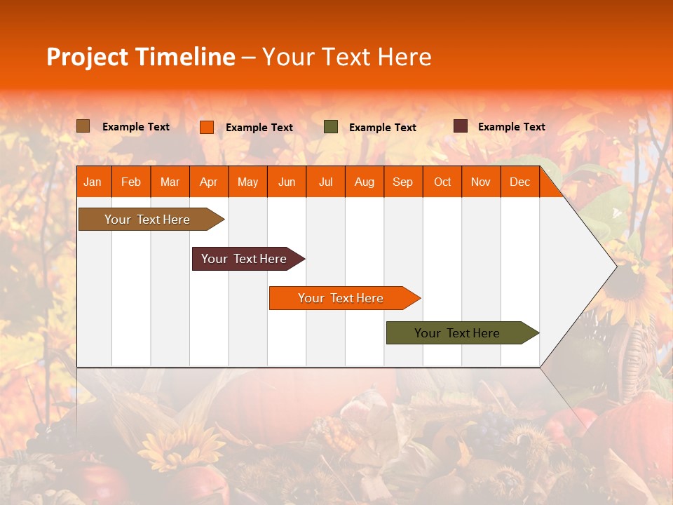 Vielfalt Erntedank Autumn PowerPoint Template