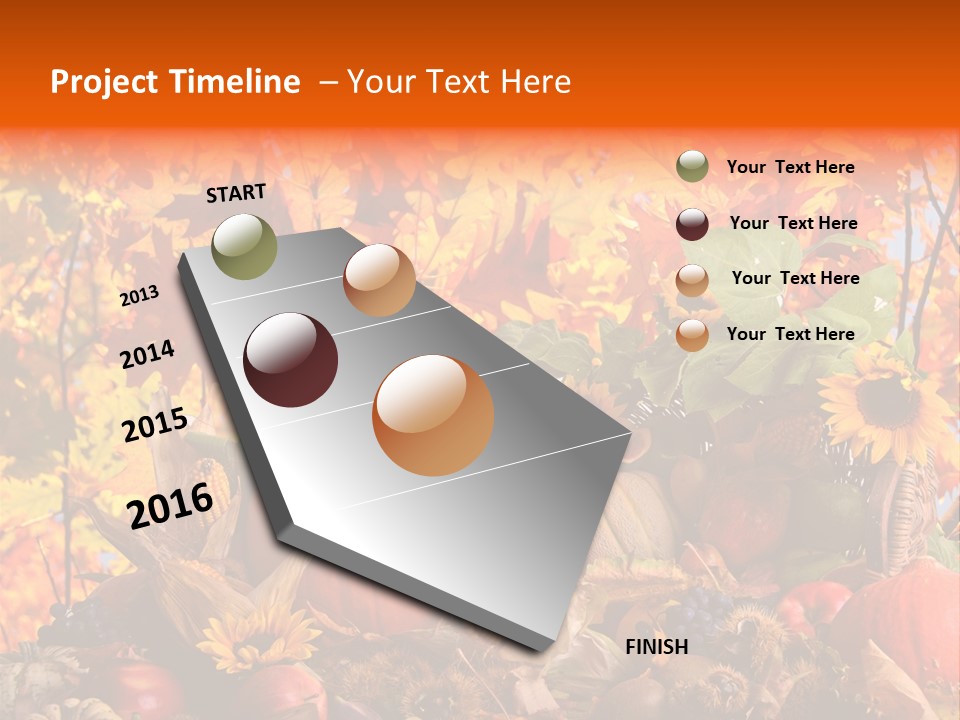 Vielfalt Erntedank Autumn PowerPoint Template