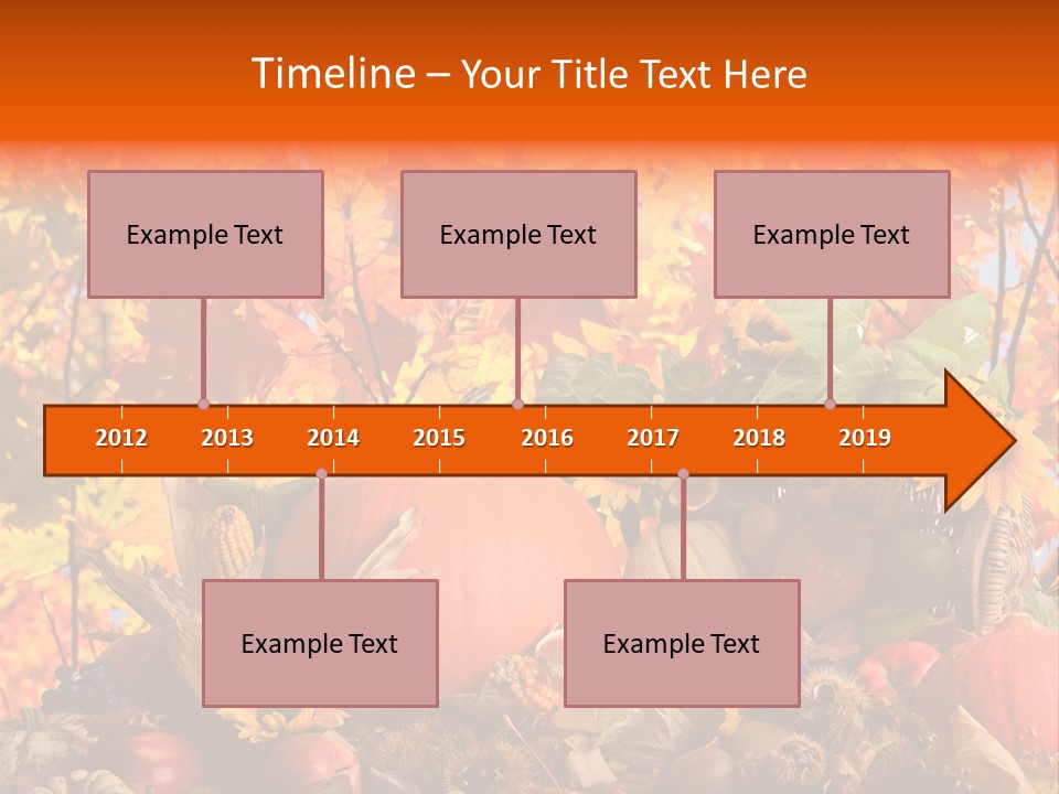 Vielfalt Erntedank Autumn PowerPoint Template