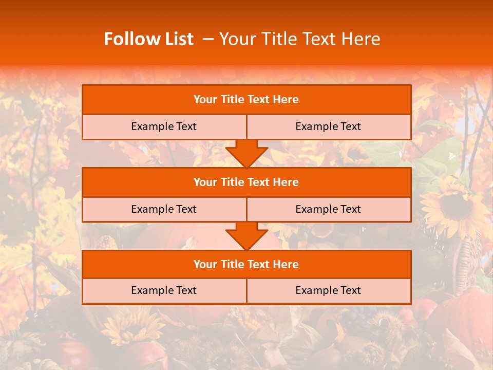 Vielfalt Erntedank Autumn PowerPoint Template