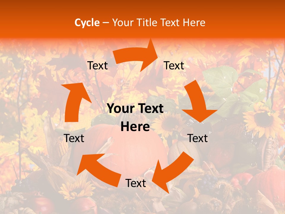 Vielfalt Erntedank Autumn PowerPoint Template