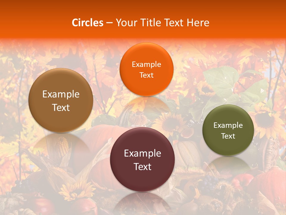 Vielfalt Erntedank Autumn PowerPoint Template