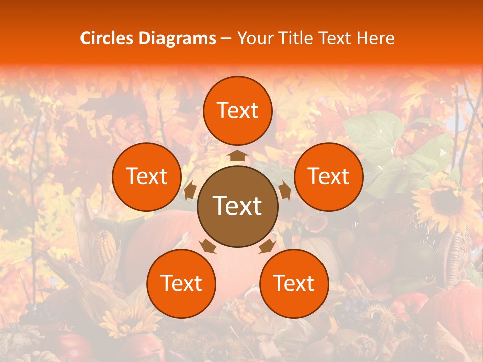 Vielfalt Erntedank Autumn PowerPoint Template