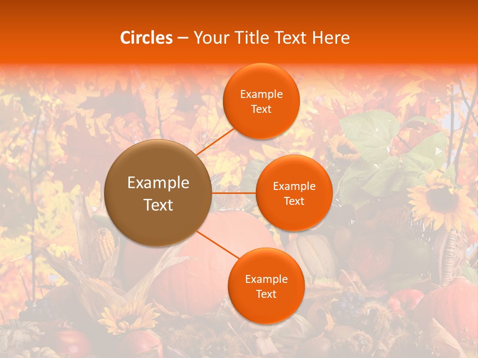 Vielfalt Erntedank Autumn PowerPoint Template