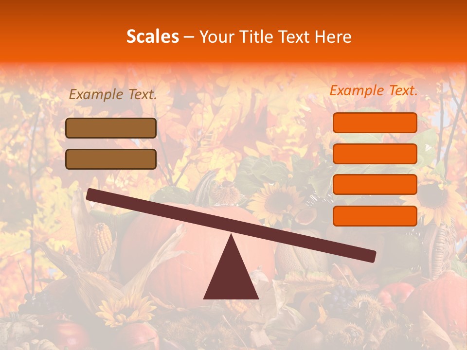 Vielfalt Erntedank Autumn PowerPoint Template