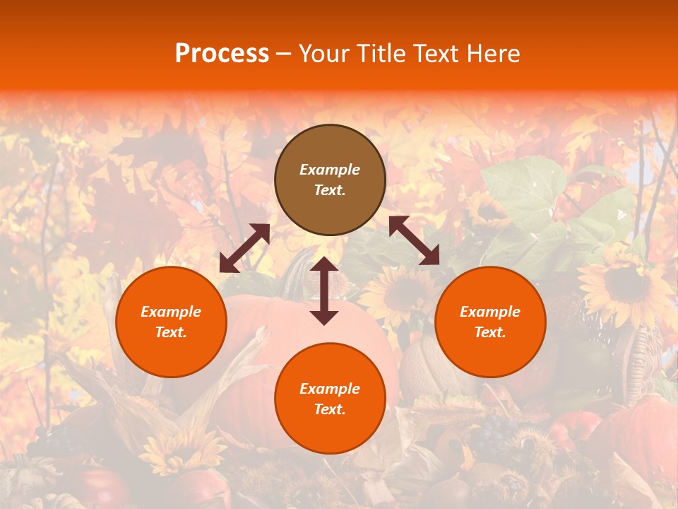 Vielfalt Erntedank Autumn PowerPoint Template