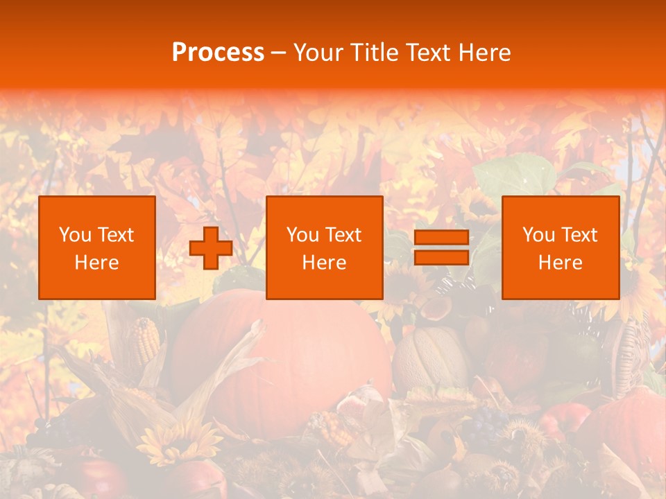Vielfalt Erntedank Autumn PowerPoint Template