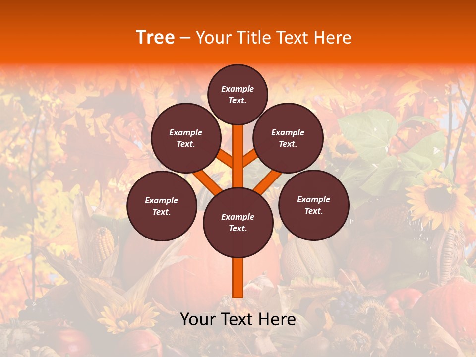 Vielfalt Erntedank Autumn PowerPoint Template