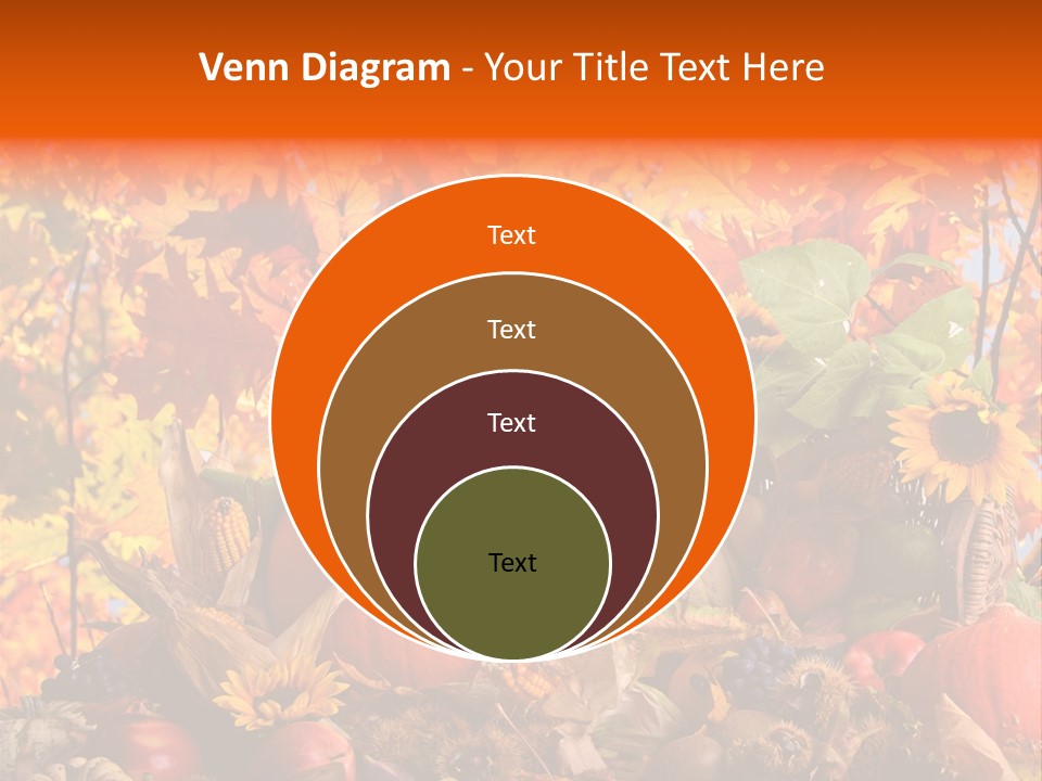 Vielfalt Erntedank Autumn PowerPoint Template