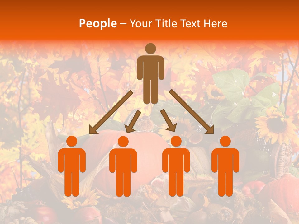 Vielfalt Erntedank Autumn PowerPoint Template