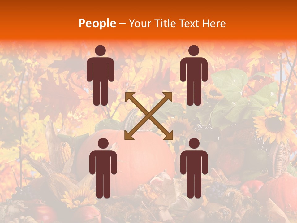 Vielfalt Erntedank Autumn PowerPoint Template