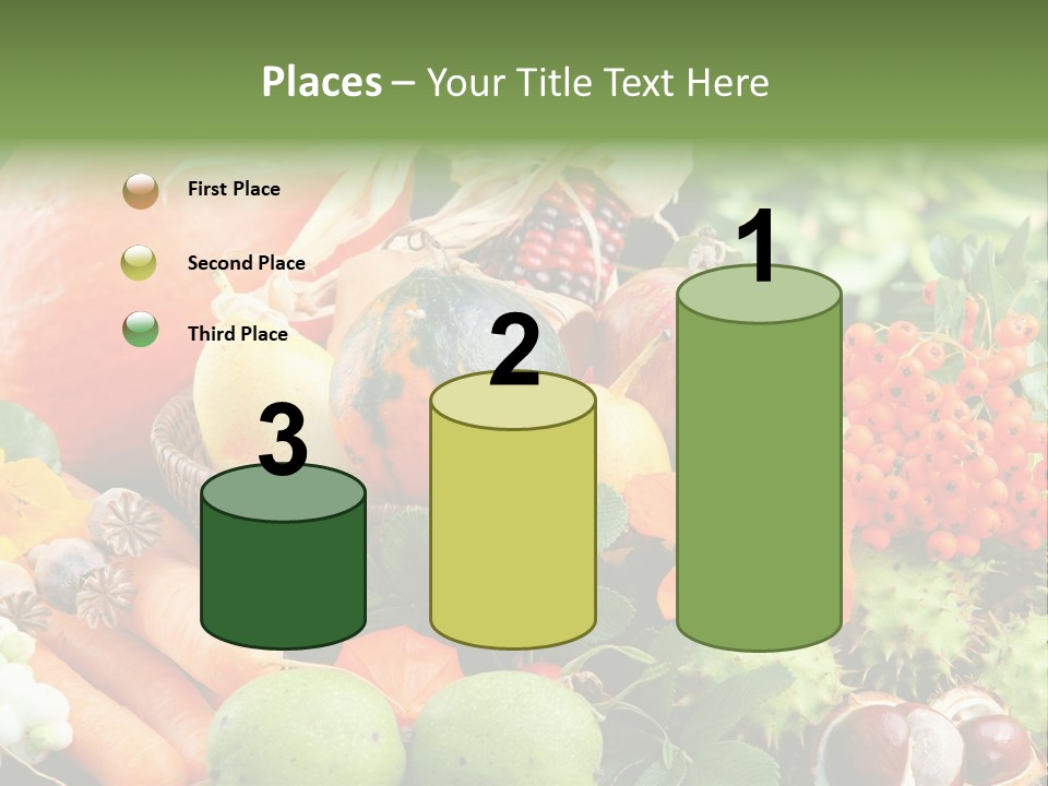 Stilleben Obst Herbstlich PowerPoint Template