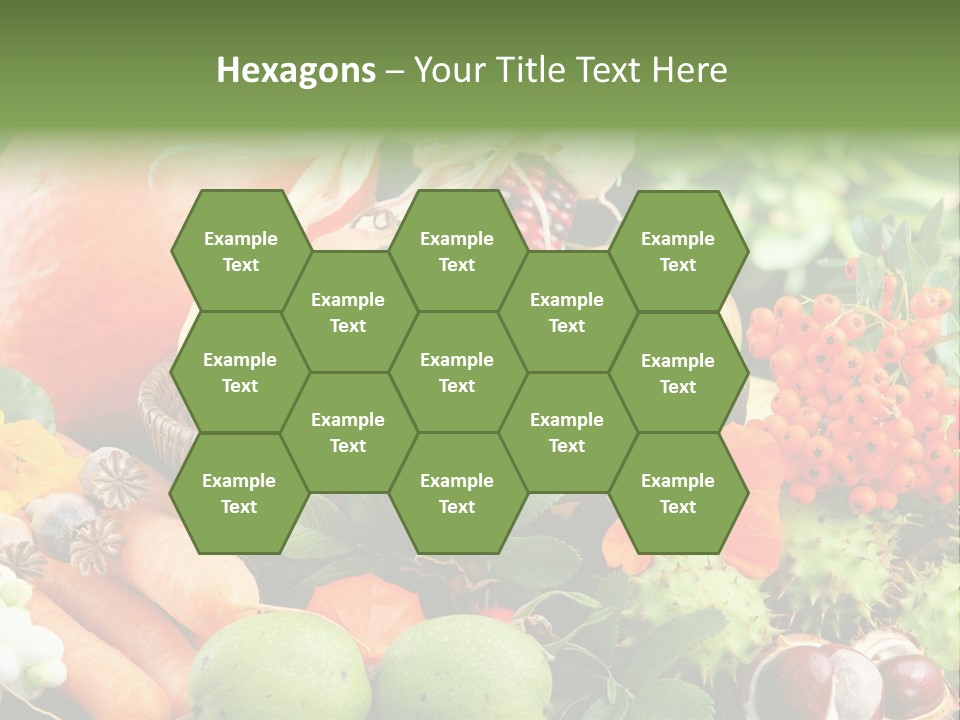 Stilleben Obst Herbstlich PowerPoint Template