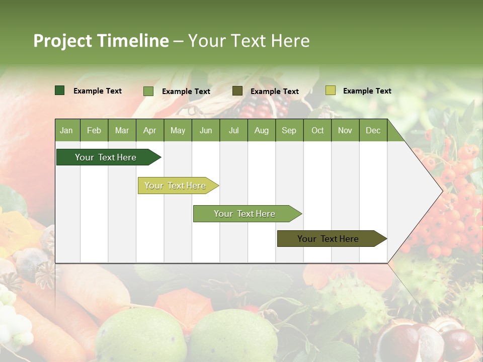 Stilleben Obst Herbstlich PowerPoint Template