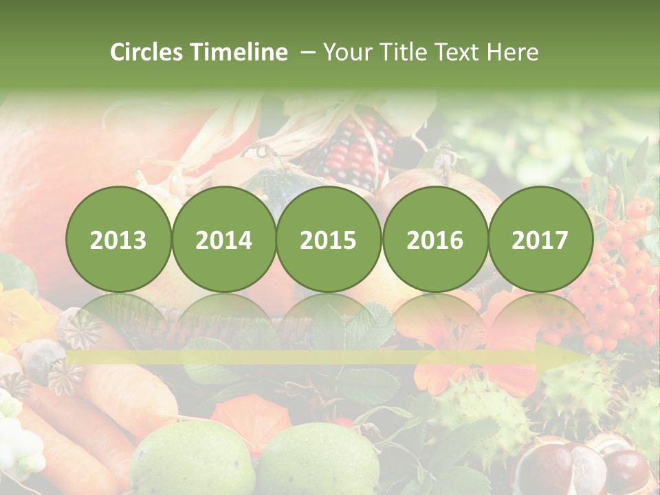 Stilleben Obst Herbstlich PowerPoint Template