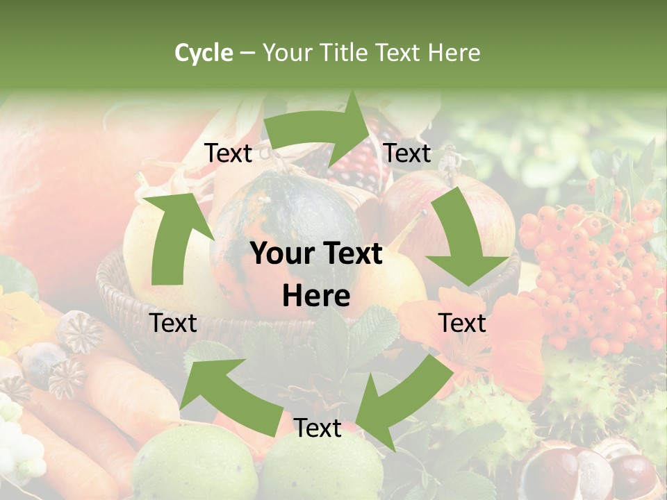 Stilleben Obst Herbstlich PowerPoint Template