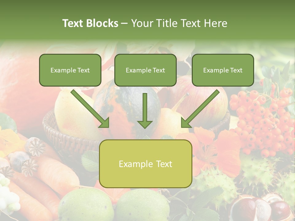 Stilleben Obst Herbstlich PowerPoint Template