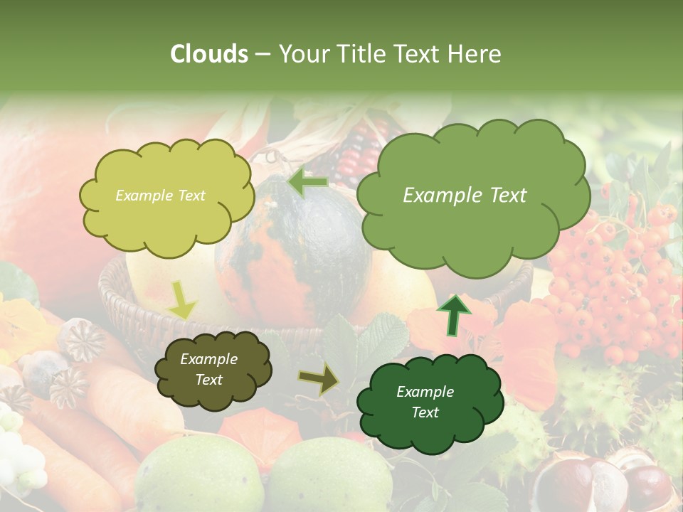 Stilleben Obst Herbstlich PowerPoint Template