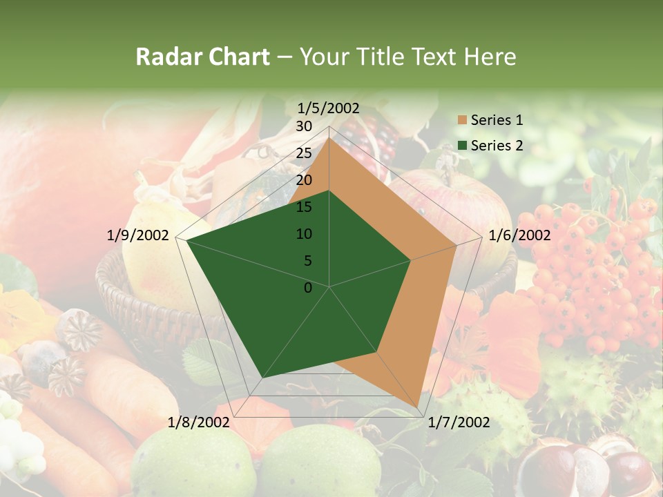 Stilleben Obst Herbstlich PowerPoint Template