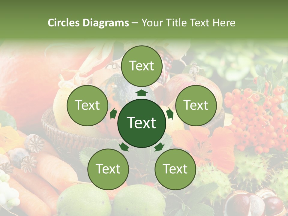 Stilleben Obst Herbstlich PowerPoint Template