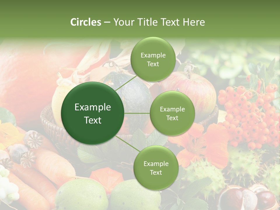 Stilleben Obst Herbstlich PowerPoint Template