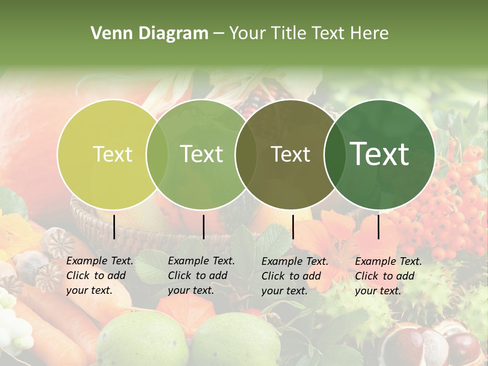 Stilleben Obst Herbstlich PowerPoint Template