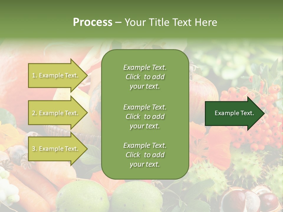 Stilleben Obst Herbstlich PowerPoint Template
