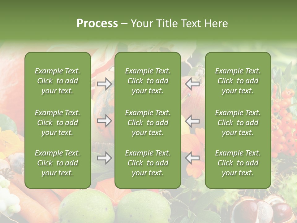 Stilleben Obst Herbstlich PowerPoint Template