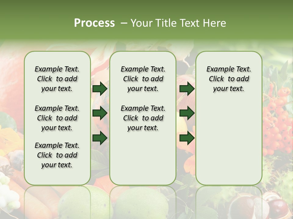 Stilleben Obst Herbstlich PowerPoint Template