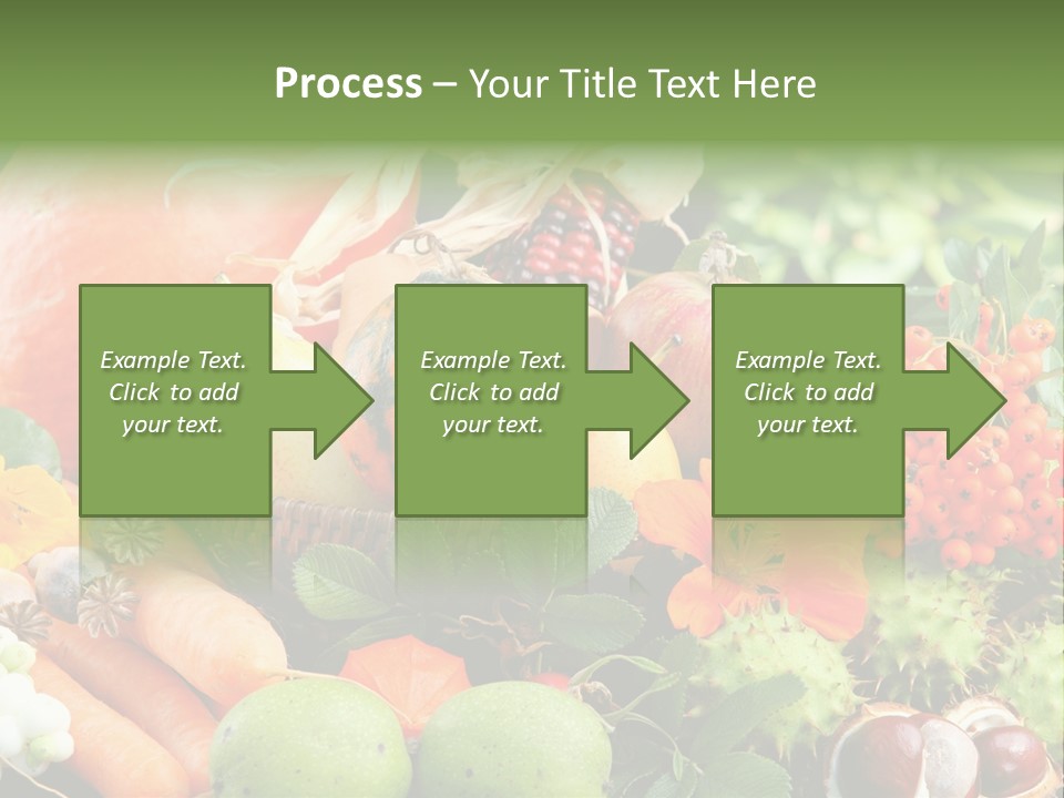 Stilleben Obst Herbstlich PowerPoint Template