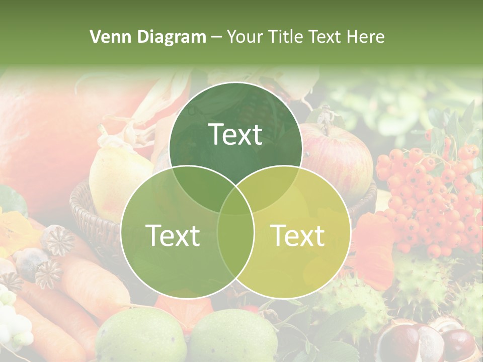 Stilleben Obst Herbstlich PowerPoint Template