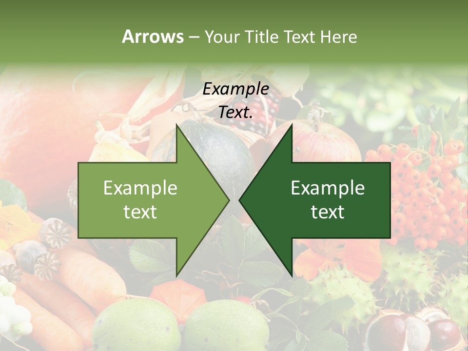 Stilleben Obst Herbstlich PowerPoint Template