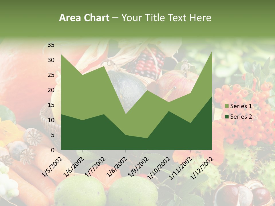 Stilleben Obst Herbstlich PowerPoint Template